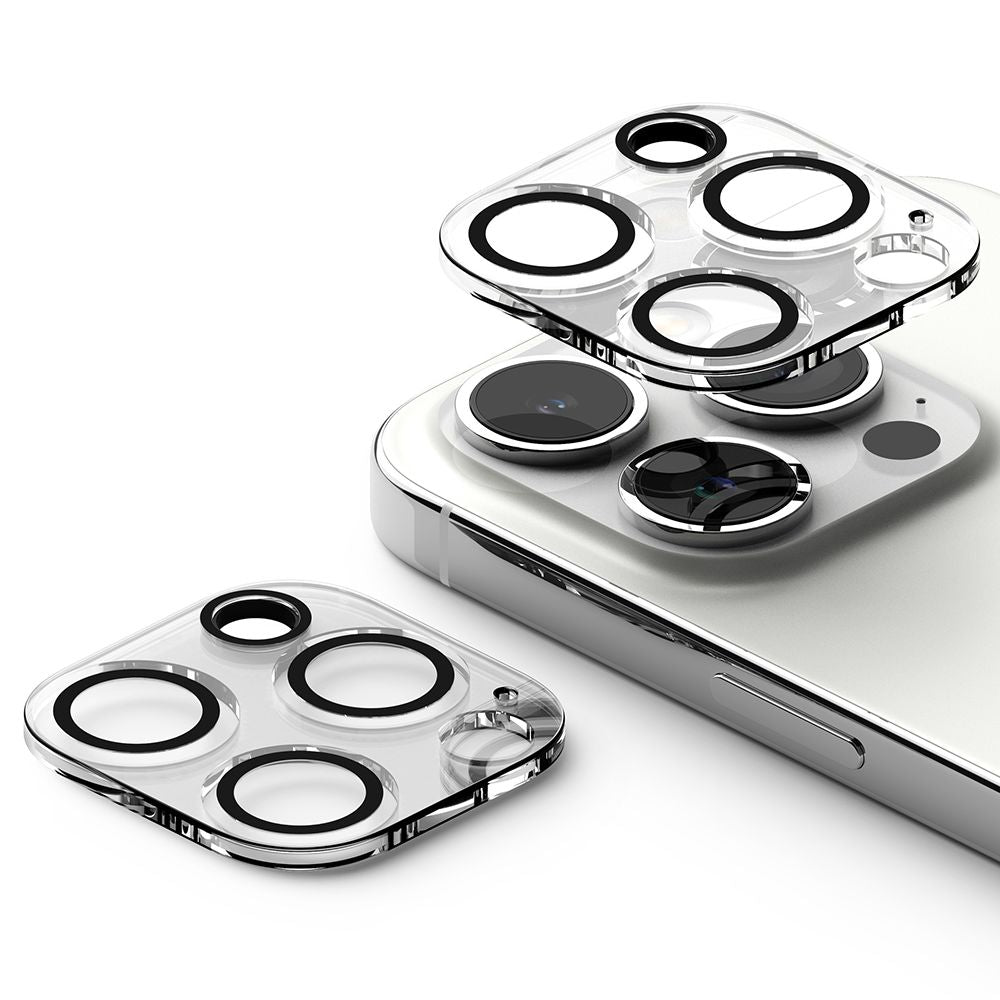 PROTEZIONE PER FOTOCAMERA RINGKE CAMERA PROTECTOR 2-PACK IPHONE 15 PRO MAX TRASPARENTE