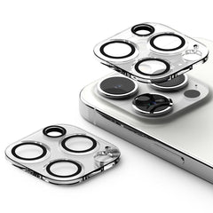 PROTEZIONE PER FOTOCAMERA RINGKE CAMERA PROTECTOR 2-PACK IPHONE 15 PRO MAX TRASPARENTE