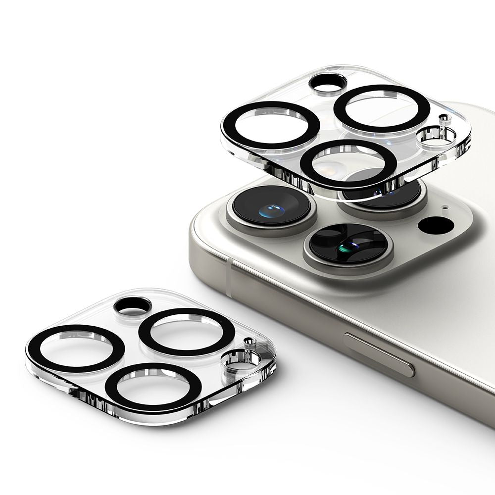 VETRO PROTETTIVO RIGIDO PER LENTE DELLA FOTOCAMERA RINGKE CAMERA PROTECTOR 2-PACK IPHONE 16 PRO / 16 PRO MAX TRASPARENTE