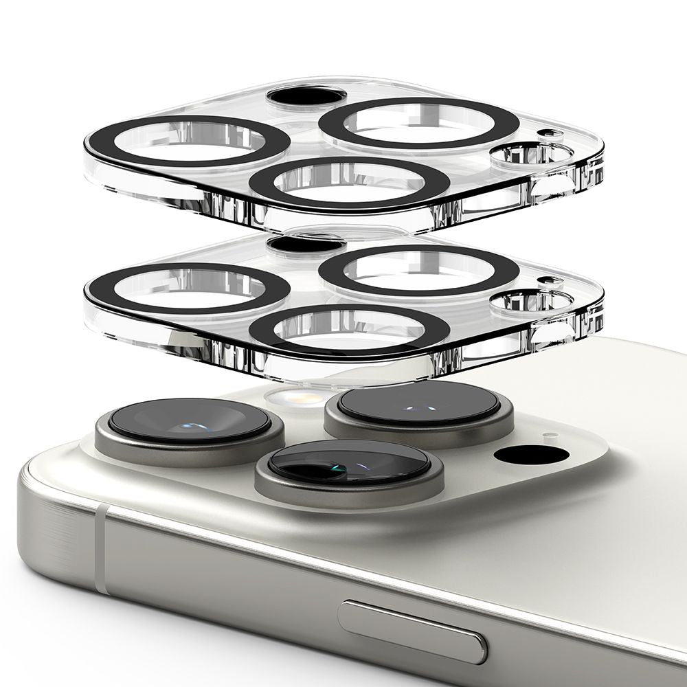 VETRO PROTETTIVO RIGIDO PER LENTE DELLA FOTOCAMERA RINGKE CAMERA PROTECTOR 2-PACK IPHONE 16 PRO / 16 PRO MAX TRASPARENTE