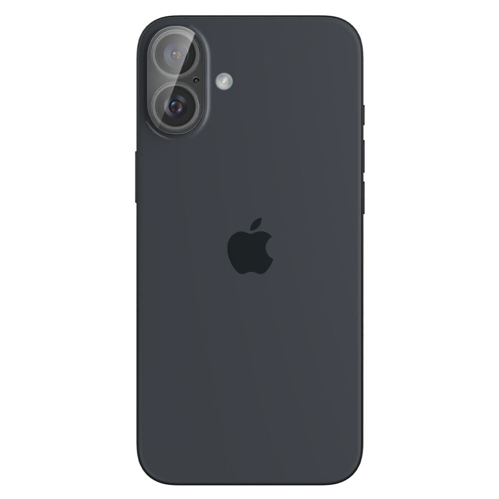 VETRO PROTETTIVO RIGIDO PER LENTE DELLA FOTOCAMERA SPIGEN OPTIK GLAS.TR CAMERA PROTECTOR 2-PACK IPHONE 16 / 16 PLUS CRYSTAL CLEAR