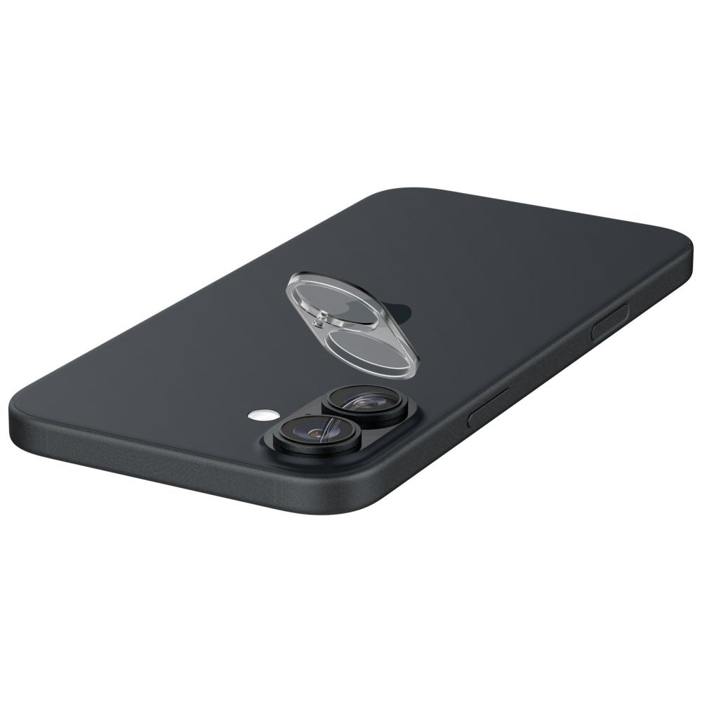 VETRO PROTETTIVO RIGIDO PER LENTE DELLA FOTOCAMERA SPIGEN OPTIK GLAS.TR CAMERA PROTECTOR 2-PACK IPHONE 16 / 16 PLUS CRYSTAL CLEAR