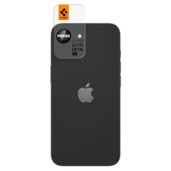 VETRO PROTETTIVO RIGIDO PER LENTE DELLA FOTOCAMERA SPIGEN OPTIK PRO GLAS.TR "EZ FIT" PROTETTORE PER FOTOCAMERA 2-PACK IPHONE 16E NERO