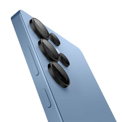 VETRO PROTETTIVO RIGIDO PER LENTE DELLA FOTOCAMERA SPIGEN OPTIK PRO HD GLAS.TR "EZ FIT" PROTETTORE PER FOTOCAMERA 2-PACK GALAXY S25 ULTRA NERO