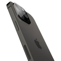 PROTEZIONE PER FOTOCAMERA SPIGEN OPTIK.TR CAMERA PROTECTOR 2-PACK IPHONE 14 PRO / 14 PRO MAX NERO