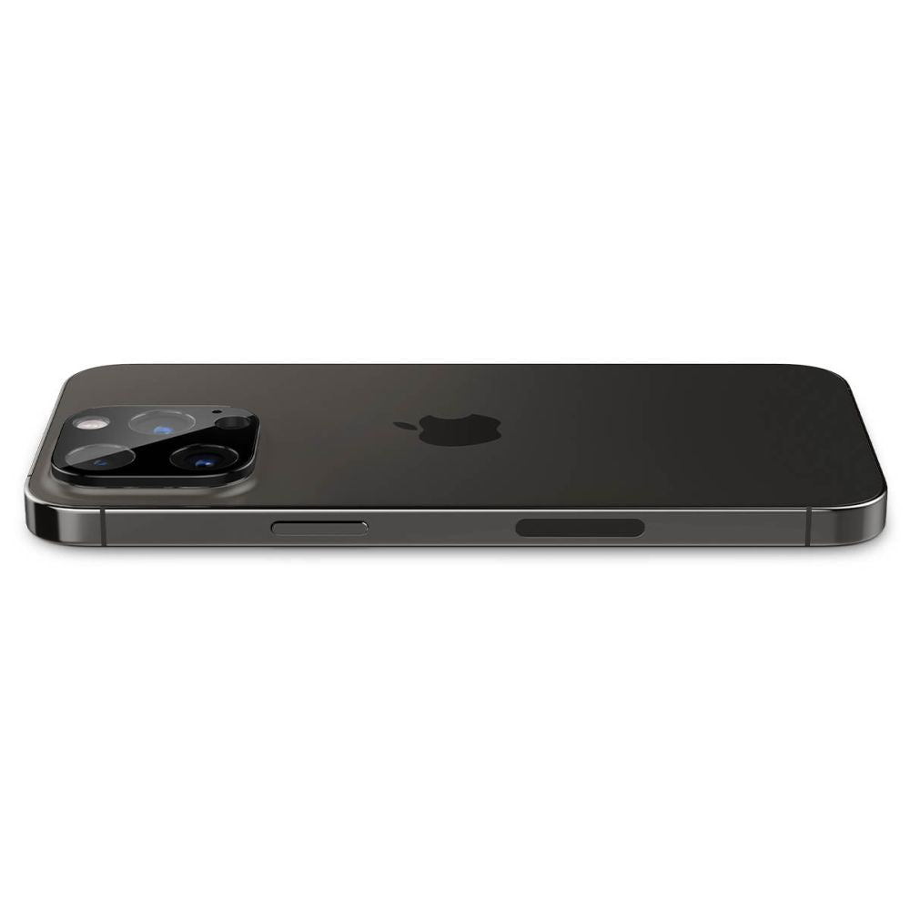 PROTEZIONE PER FOTOCAMERA SPIGEN OPTIK.TR CAMERA PROTECTOR 2-PACK IPHONE 14 PRO / 14 PRO MAX NERO