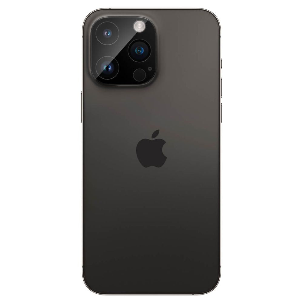 PROTEZIONE PER FOTOCAMERA SPIGEN OPTIK.TR CAMERA PROTECTOR 2-PACK IPHONE 14 PRO / 14 PRO MAX NERO