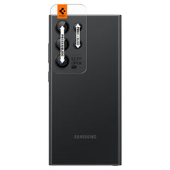 PROTEZIONE PER FOTOCAMERA SPIGEN OPTIK.TR "EZ FIT" CAMERA PROTECTOR 2-PACK GALAXY S24 ULTRA NERO