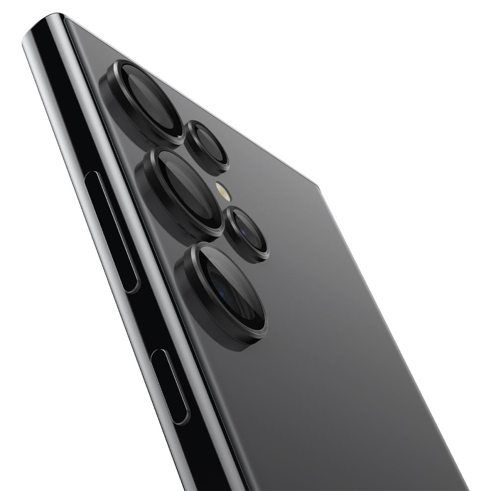 PROTEZIONE PER FOTOCAMERA SPIGEN OPTIK.TR "EZ FIT" CAMERA PROTECTOR 2-PACK GALAXY S24 ULTRA NERO