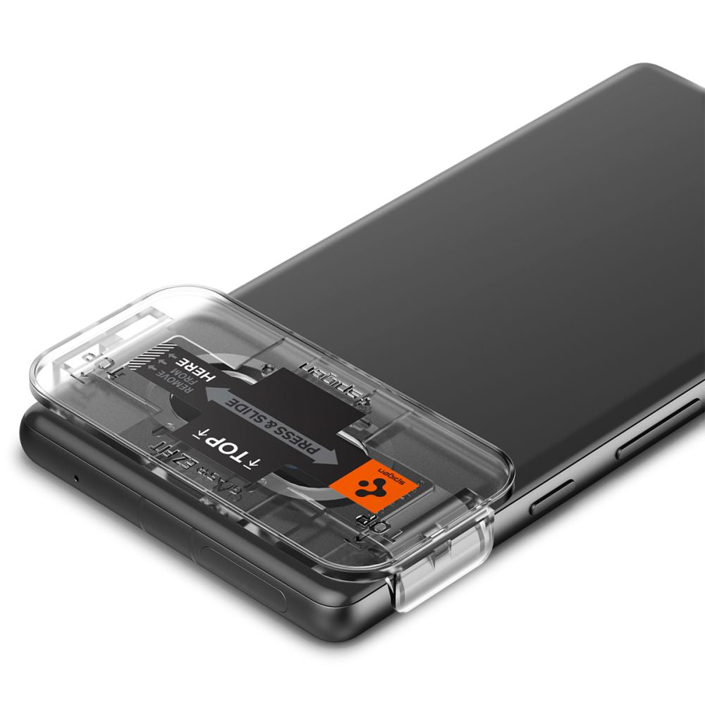 PROTEZIONE PER FOTOCAMERA SPIGEN OPTIK.TR "EZ FIT" CAMERA PROTECTOR 2-PACK GOOGLE PIXEL 7A NERO