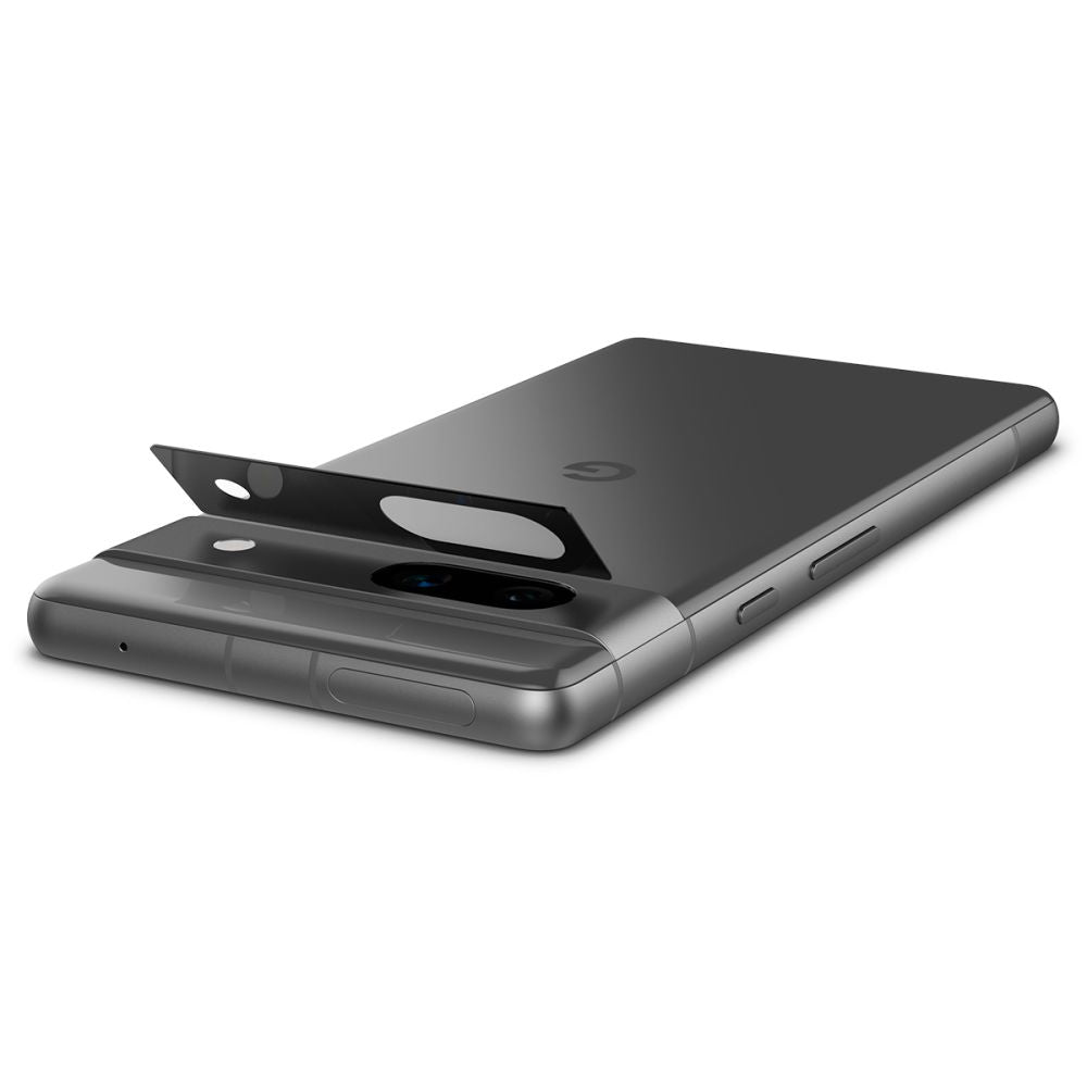 PROTEZIONE PER FOTOCAMERA SPIGEN OPTIK.TR "EZ FIT" CAMERA PROTECTOR 2-PACK GOOGLE PIXEL 7A NERO