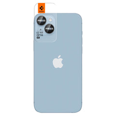 PROTEZIONE PER FOTOCAMERA SPIGEN OPTIK.TR "EZ FIT" CAMERA PROTECTOR 2-PACK IPHONE 14 / 14 PLUS NERO