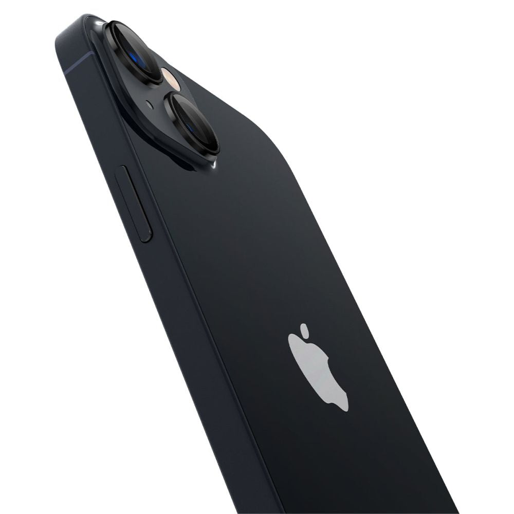 PROTEZIONE PER FOTOCAMERA SPIGEN OPTIK.TR "EZ FIT" CAMERA PROTECTOR 2-PACK IPHONE 14 / 14 PLUS NERO
