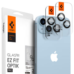 PROTEZIONE PER FOTOCAMERA SPIGEN OPTIK.TR "EZ FIT" CAMERA PROTECTOR 2-PACK IPHONE 14 / 14 PLUS NERO