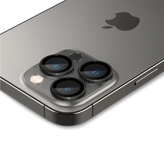 PROTEZIONE PER FOTOCAMERA SPIGEN OPTIK.TR "EZ FIT" CAMERA PROTECTOR 2-PACK IPHONE 14 PRO / 14 PRO MAX NERO