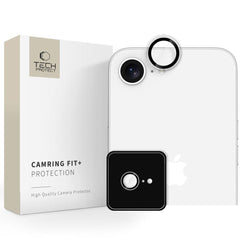 VETRO PROTETTIVO RIGIDO PER LENTE DELLA FOTOCAMERA TECH-PROTECT CAMRING FIT+ IPHONE 16E TRASPARENTE