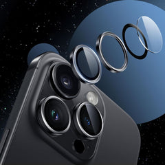 VETRO PROTETTIVO RIGIDO PER LENTE DELLA FOTOCAMERA TECH PROTECT CAMRING PRO+ XIAOMI REDMI NOTE 14 PRO 5G / POCO X7 5G NERO