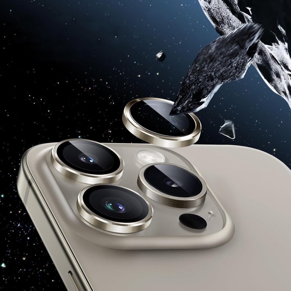 VETRO PROTETTIVO RIGIDO PER LENTE DELLA FOTOCAMERA TECH PROTECT CAMRING PRO+ XIAOMI REDMI NOTE 14 PRO 5G / POCO X7 5G NERO