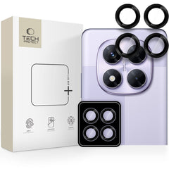 VETRO PROTETTIVO RIGIDO PER LENTE DELLA FOTOCAMERA TECH PROTECT CAMRING PRO+ XIAOMI REDMI NOTE 14 PRO 5G / POCO X7 5G NERO