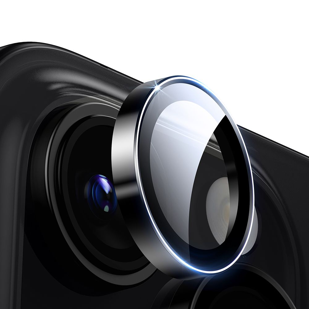 VETRO PROTETTIVO RIGIDO PER LENTE DELLA FOTOCAMERA ESR ARMORITE CAMERA PROTECTOR IPHONE 16 PRO / 16 PRO MAX NERO