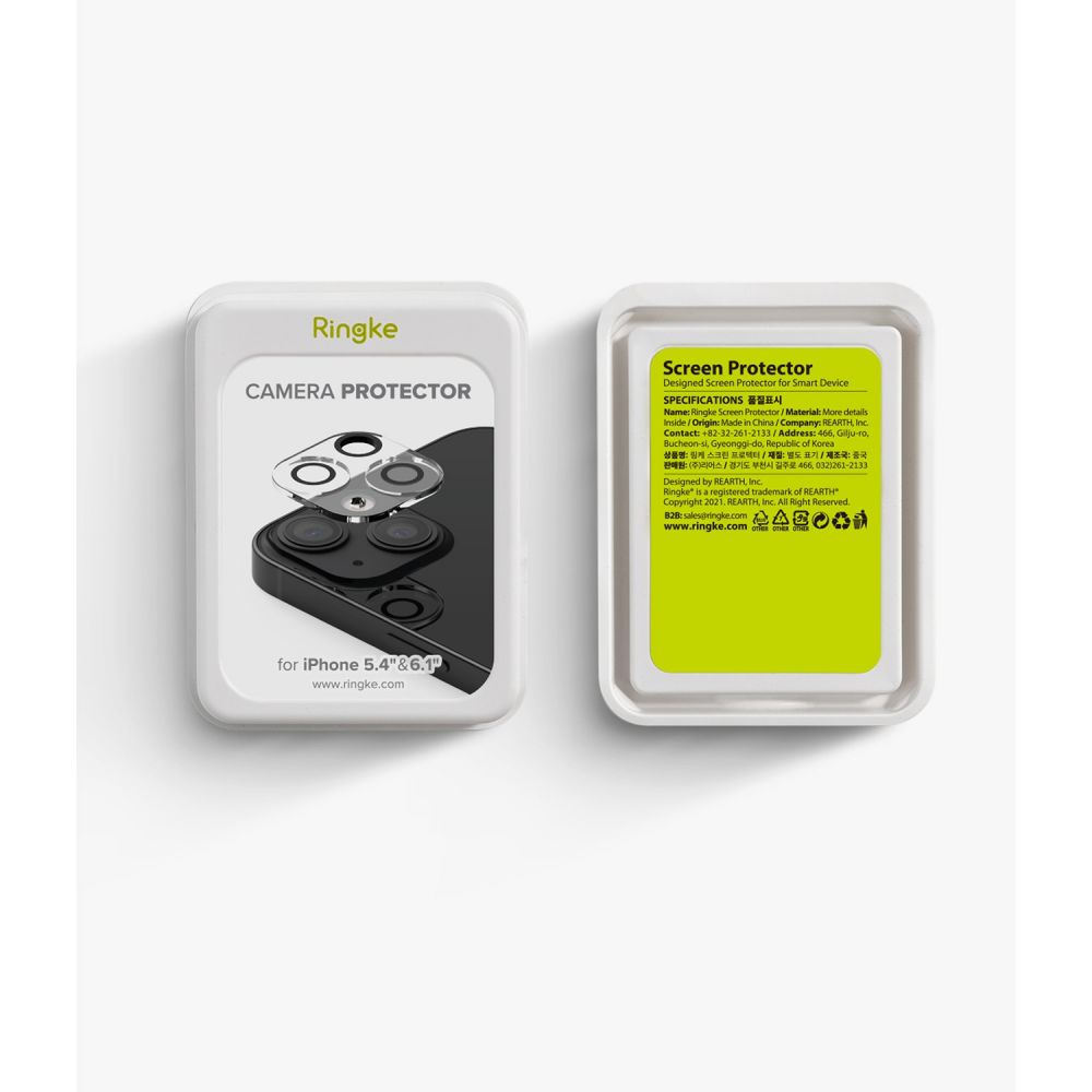 COPERTURA PROTETTIVA PER LENTE DELLA FOTOCAMERA RINGKE CAMERA PROTECTOR 2-PACK IPHONE 13 MINI / 13