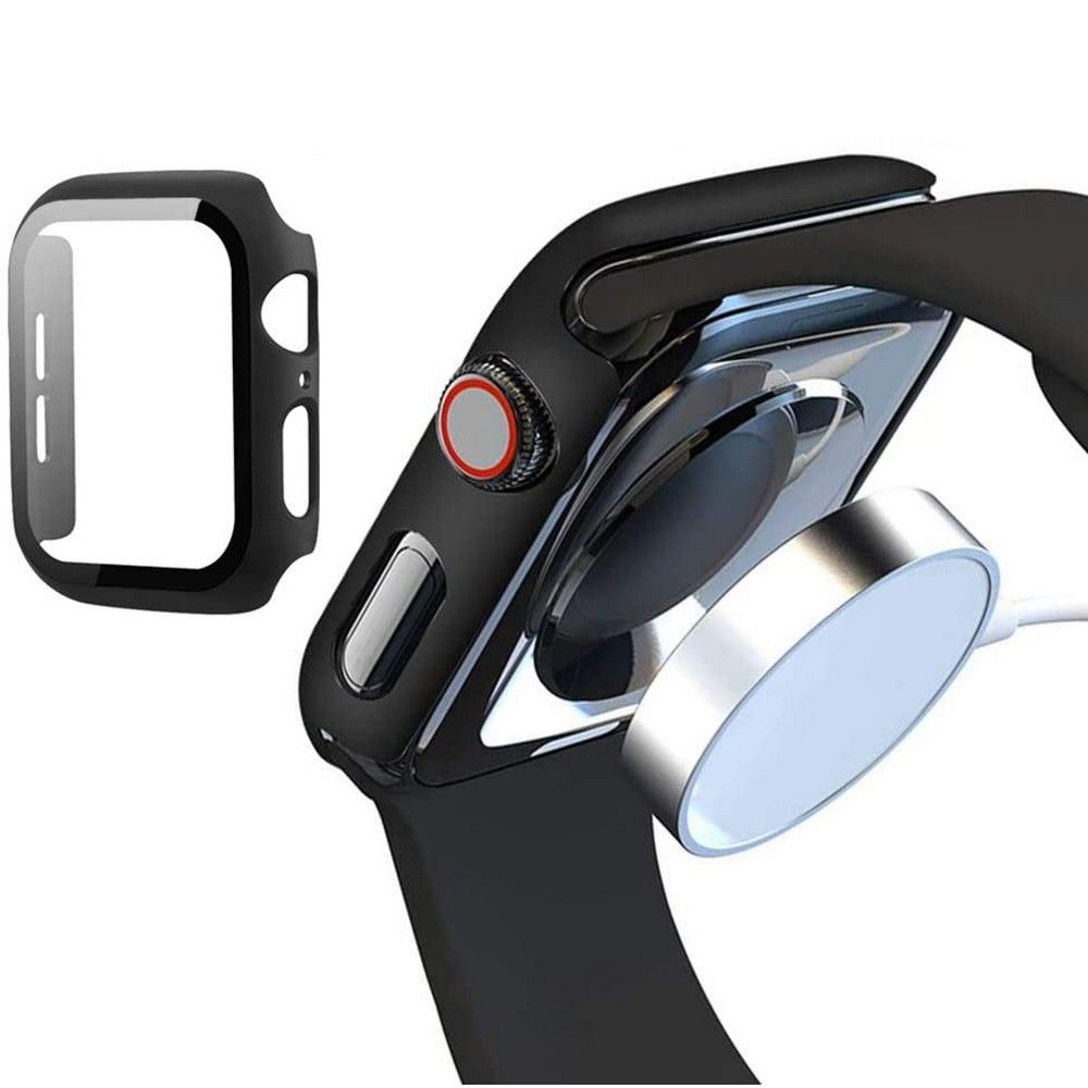 360° COVER PROTETTIVO PER APPLE WATCH 44 MM DOOP DEFENSE 360GUARD NERO