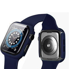 360° COVER PROTETTIVO PER APPLE WATCH 44 MM DOOP DEFENSE 360GUARD NERO