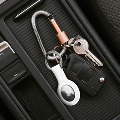 CUSTODIA PER AIRTAG HEYCASE ICON BIANCA