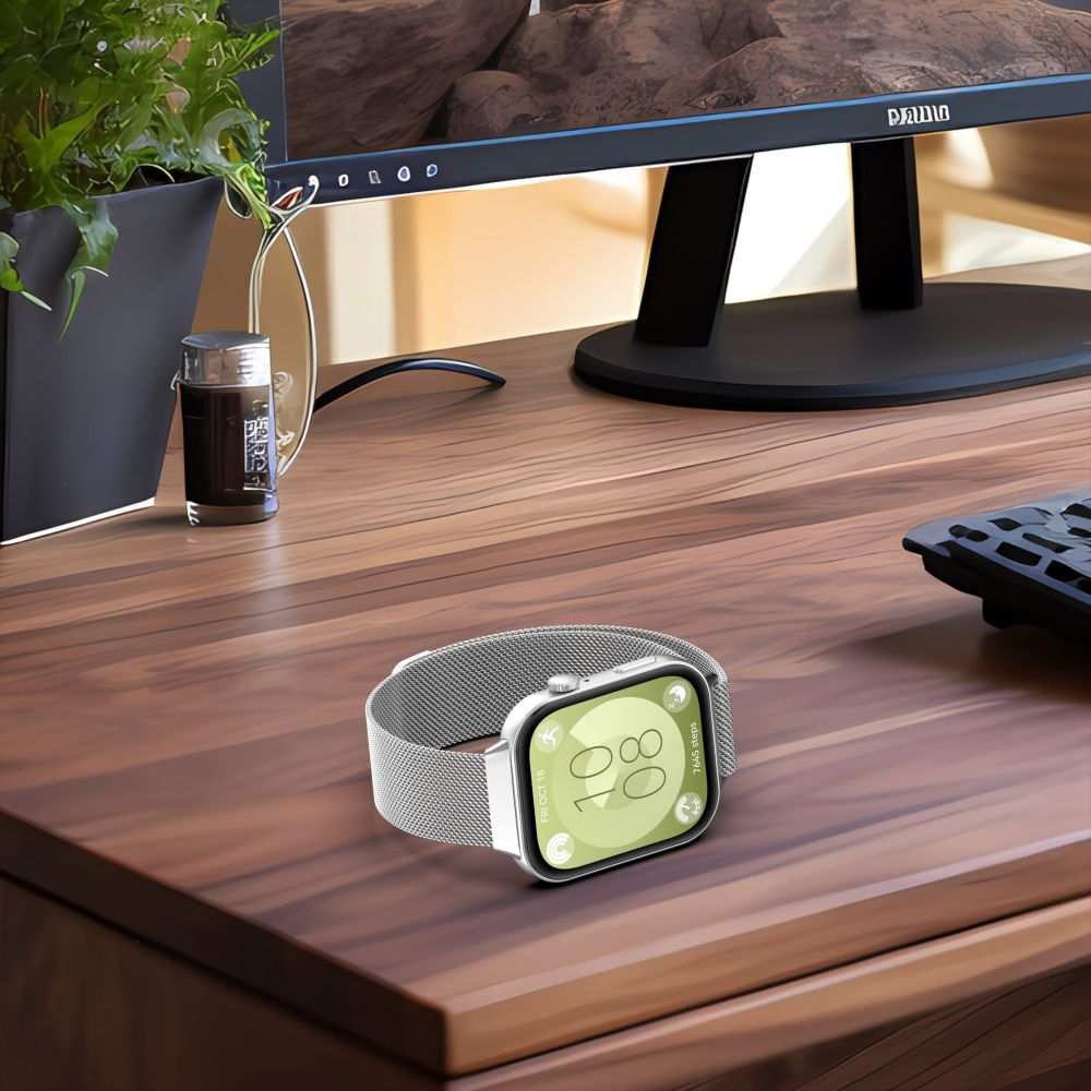 CINTURINO HEYBAND MILANESE HUAWEI WATCH FIT 3 NERO