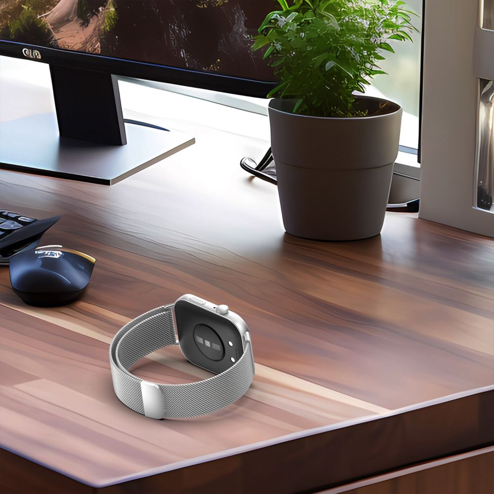 CINTURINO HEYBAND MILANESE HUAWEI WATCH FIT 3 NERO