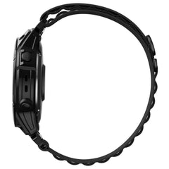 CINTURINO IN NYLON PER GARMIN 26MM FENIX 3 / 5X / 3HR / 5X PLUS / 6X / 6X PRO / 7X HEYBAND NYLON PRO NERO