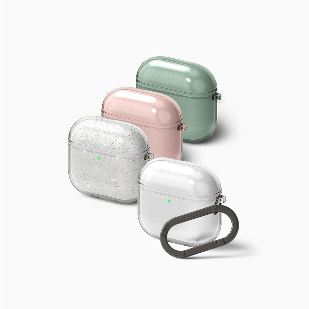 CUSTODIA RINGKE AIR APPLE AIRPODS 4 TRASPARENTE