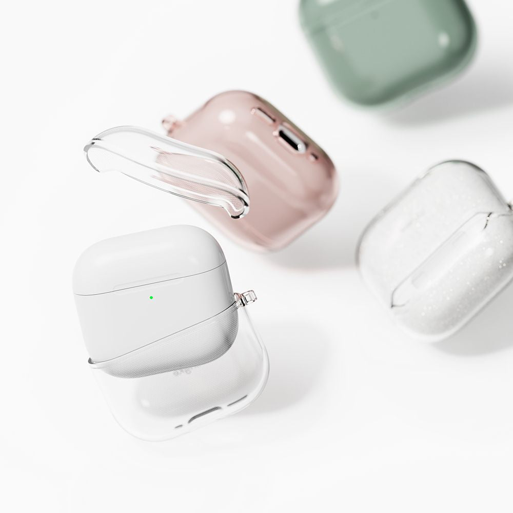 CUSTODIA RINGKE AIR APPLE AIRPODS 4 TRASPARENTE