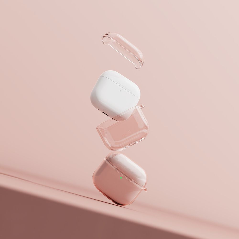 CUSTODIA RINGKE AIR APPLE AIRPODS 4 TRASPARENTE