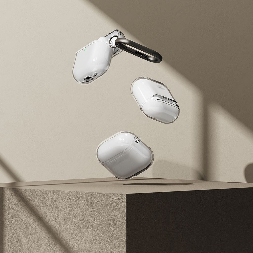 CUSTODIA RINGKE AIR APPLE AIRPODS 4 TRASPARENTE
