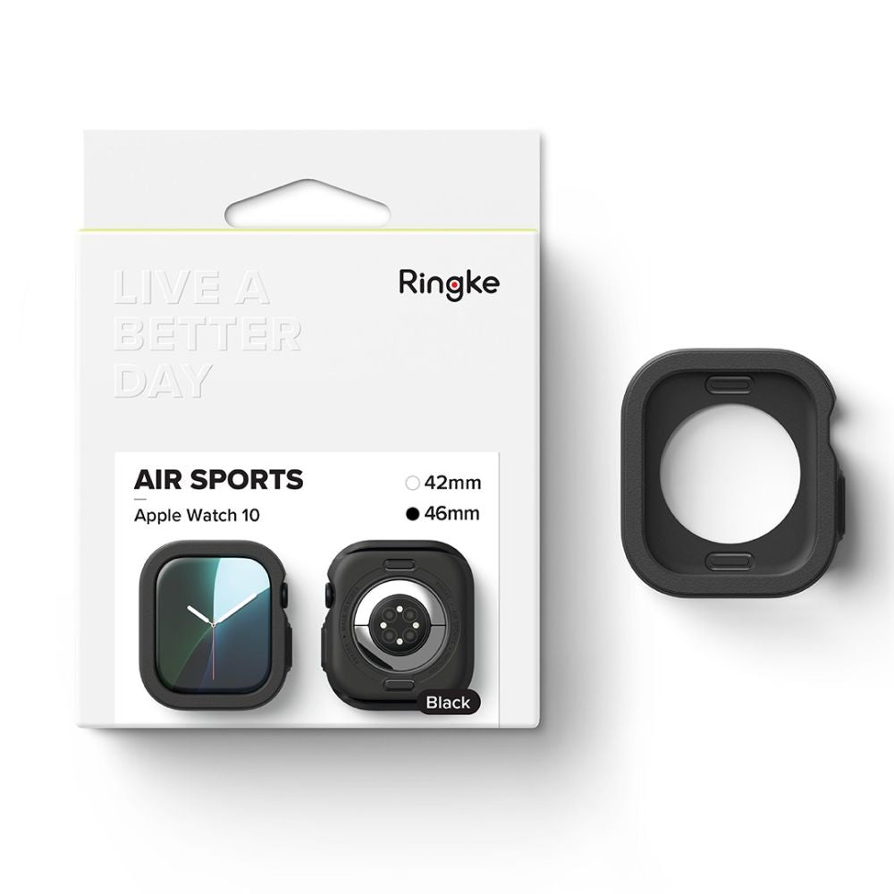 CUSTODIA RINGKE AIR APPLE WATCH 10 (46 MM) NERA