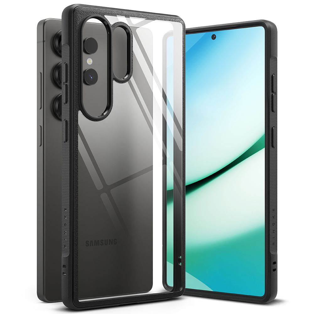 COPERTURA RINGKE FUSION BOLD GALAXY S25 ULTRA NERA