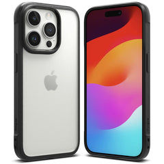 COPERTURA RINGKE FUSION BOLD IPHONE 15 PRO MAX NERO OPACO