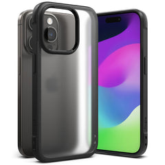 COPERTURA RINGKE FUSION BOLD IPHONE 15 PRO MAX NERO OPACO