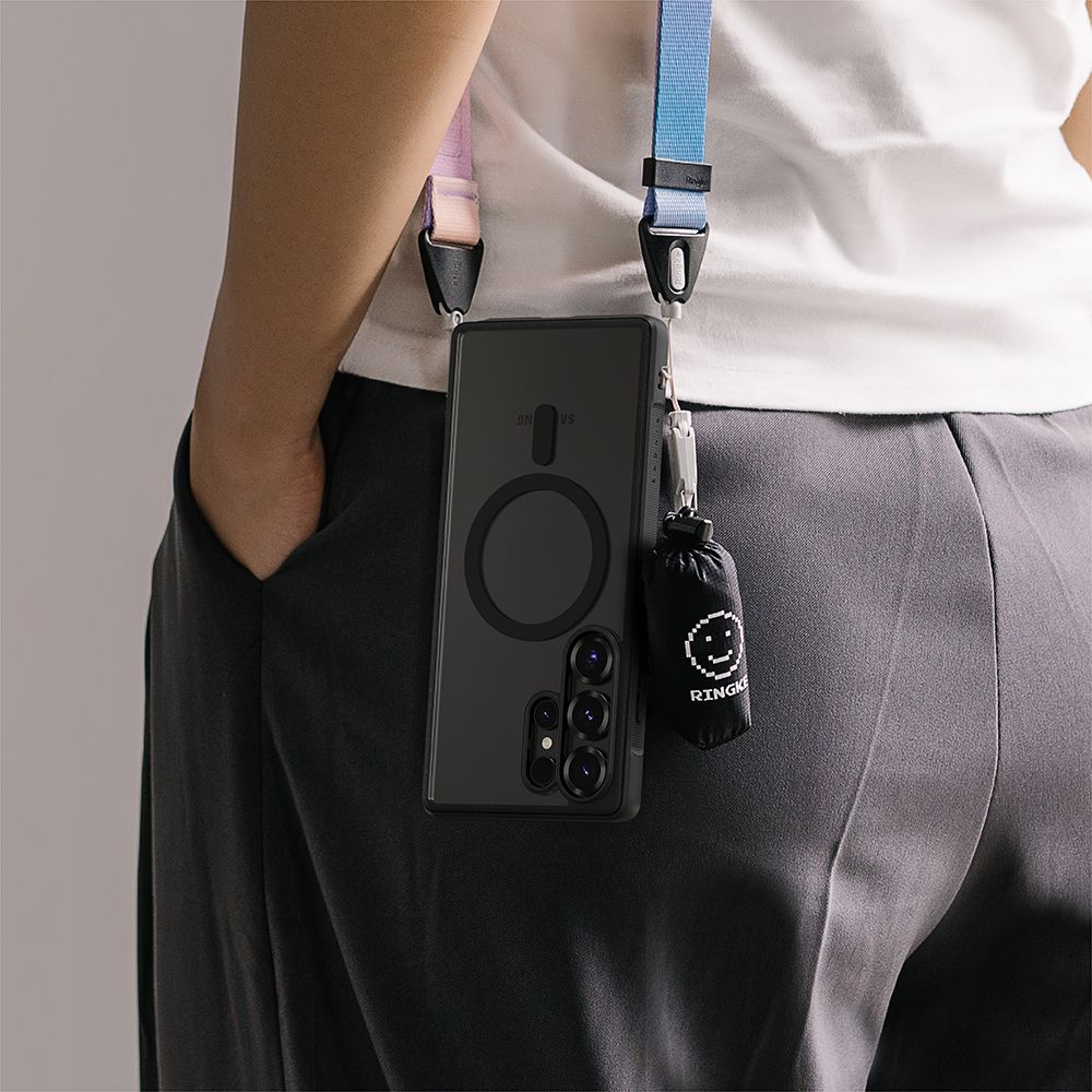 COPERTURA RINGKE FUSION BOLD MAGNETICA MAGSAFE GALAXY S25 ULTRA NERA