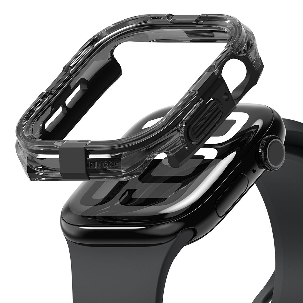 CUSTODIA RINGKE FUSION BUMPER APPLE WATCH 10 (46 MM) NERA