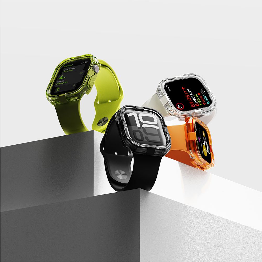 CUSTODIA RINGKE FUSION BUMPER APPLE WATCH 10 (46 MM) NERA