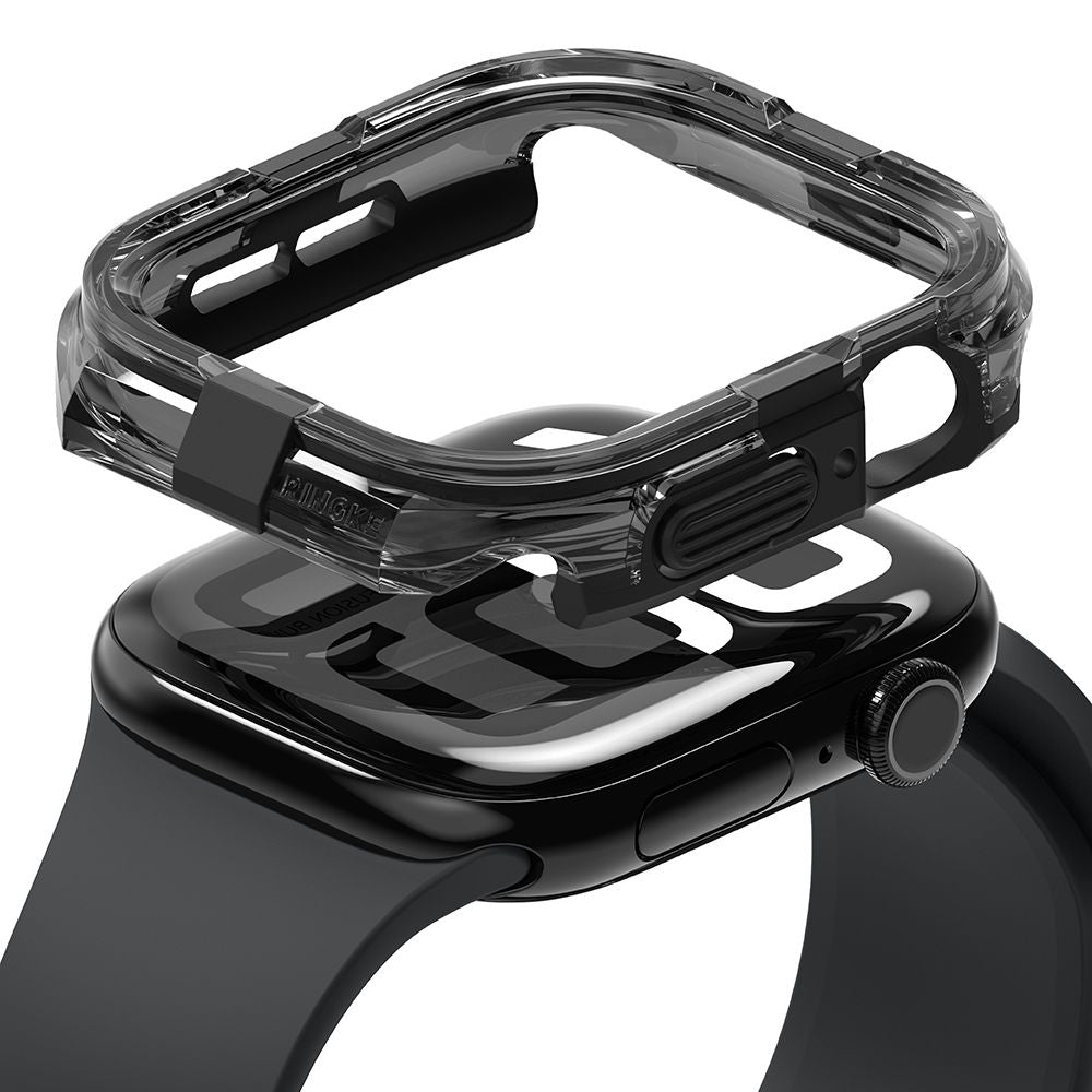 CUSTODIA RINGKE FUSION BUMPER APPLE WATCH 10 (46 MM) NERA