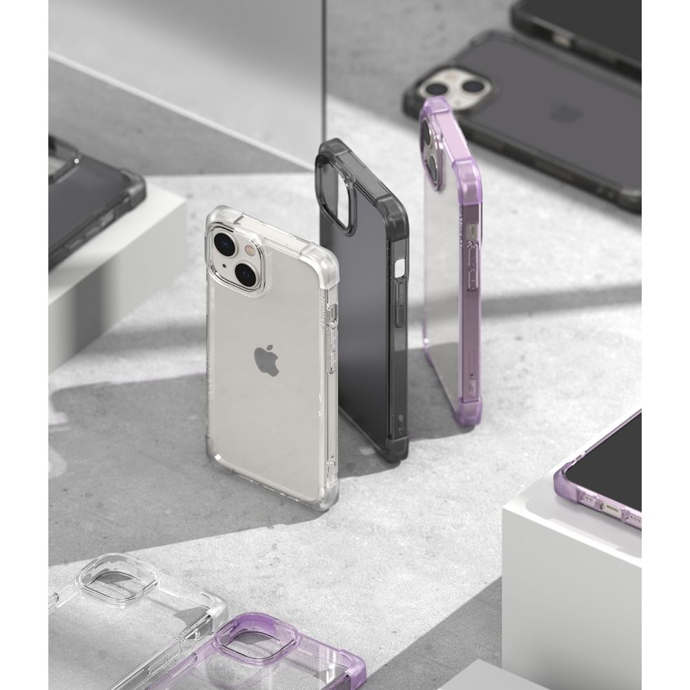 COPERTURA RINGKE FUSION BUMPER IPHONE 14 PLUS TRASPARENTE
