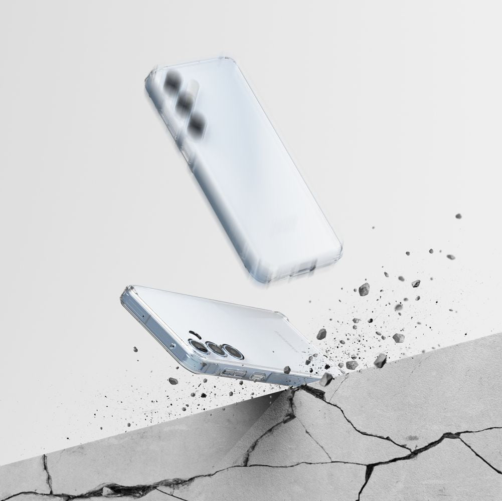 COPERTURA RINGKE FUSION GALAXY A55 5G TRASPARENTE