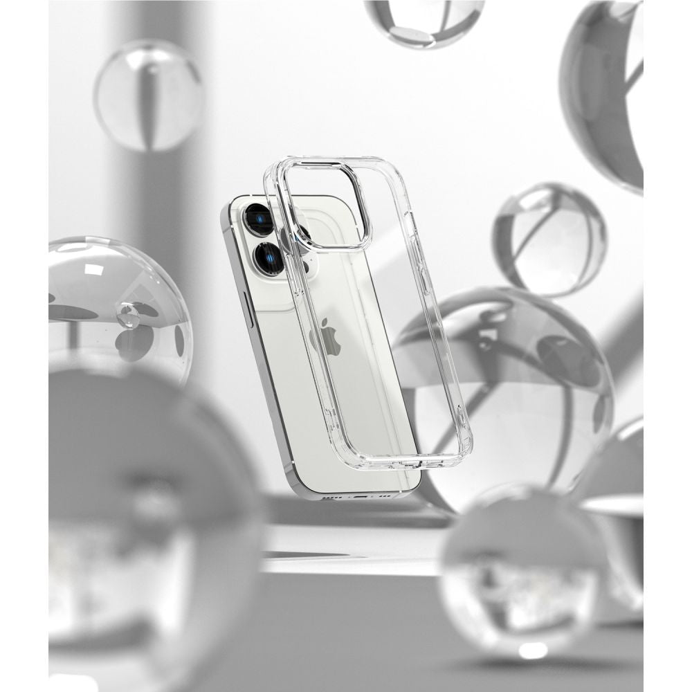 COPERTURA RINGKE FUSION IPHONE 14 PRO MAX TRASPARENTE