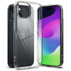 CUSTODIA RINGKE FUSION IPHONE 15 PLUS TRASPARENTE