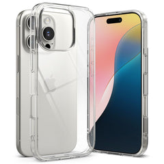 CUSTODIA PER IPHONE 16 PRO RINGKE FUSION CLEAR