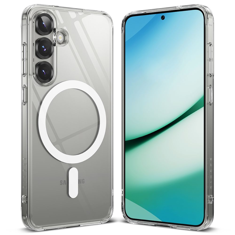 COPERTURA RINGKE FUSION MAGNETICA MAGSAFE GALAXY S25+ PLUS TRASPARENTE