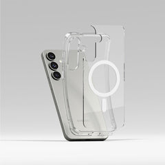COPERTURA RINGKE FUSION MAGNETICA MAGSAFE GALAXY S25+ PLUS TRASPARENTE